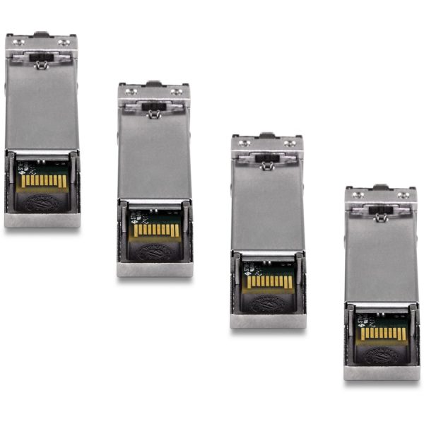 TRENDnet SFP Single-Mode LC Module 4-Pack; TEG-MGBS10/4; For Single Mode Fiber; Distances up to 10km(6.2 Miles); Gigabit SFP; Supports Up to 1.25Gbps; IEEE 802.3z Gigabit Ethernet; Lifetime Protection - Image 3