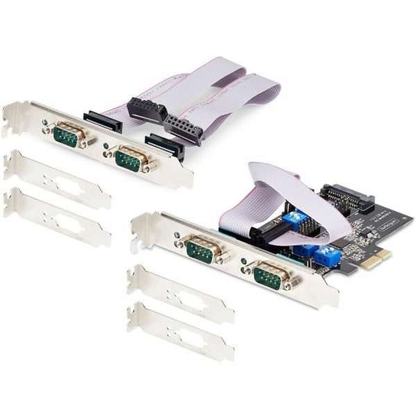 StarTech.com 4-Port Serial PCIe Card, Quad-Port RS232/RS422/RS485 Card, 16C1050 UART, ESD Protection, Windows/Linux, TAA-Compliant - Image 8