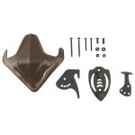 SKULL HOOKER BONE/SKULL BRACKET BLK