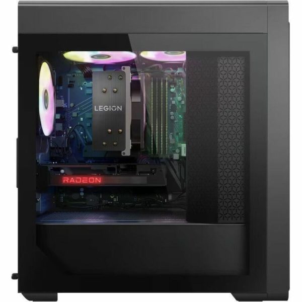 Lenovo Legion T5 26ARA8 90UX0016US Gaming Desktop Computer - AMD Ryzen 7 7700 - 16 GB - 512 GB SSD - Tower - Storm Gray - Image 4