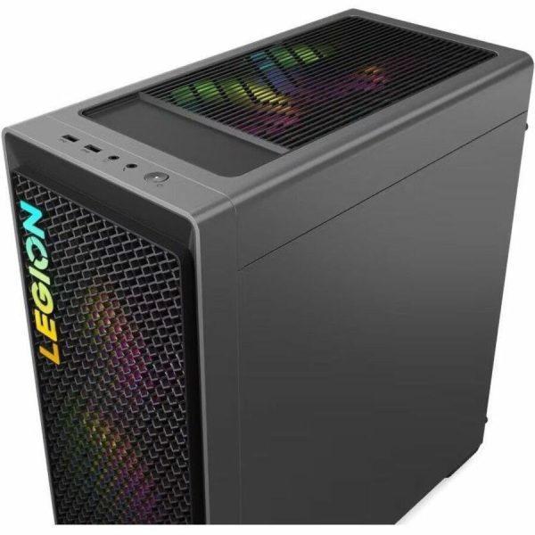 Lenovo Legion T5 26ARA8 90UX0016US Gaming Desktop Computer - AMD Ryzen 7 7700 - 16 GB - 512 GB SSD - Tower - Storm Gray - Image 7