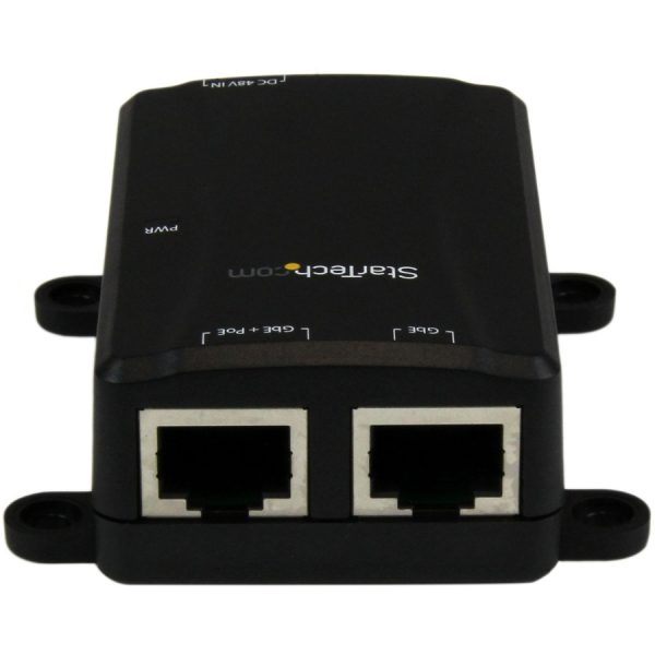 StarTech.com 1 Port Gigabit PoE Power over Ethernet Injector 48V / 30W - 802.3at / 802.3af - Wall-Mountable - Image 3