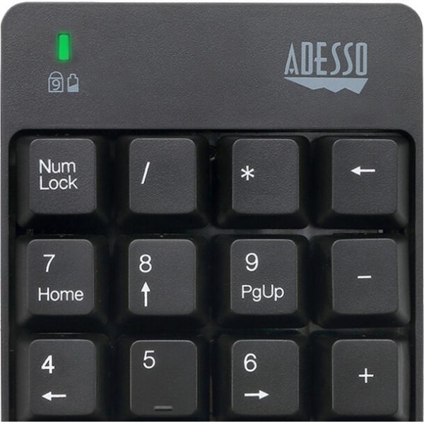 Adesso Wireless Spill Resistant 18-Key Numeric Keypad - Image 6