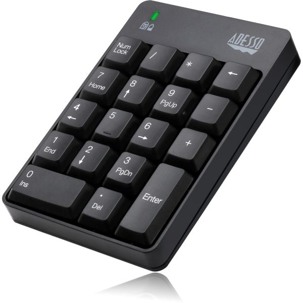 Adesso Wireless Spill Resistant 18-Key Numeric Keypad - Image 10