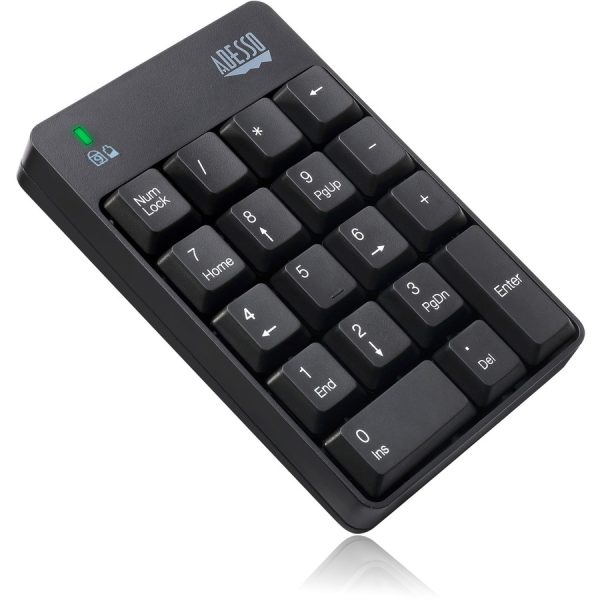 Adesso Wireless Spill Resistant 18-Key Numeric Keypad - Image 11