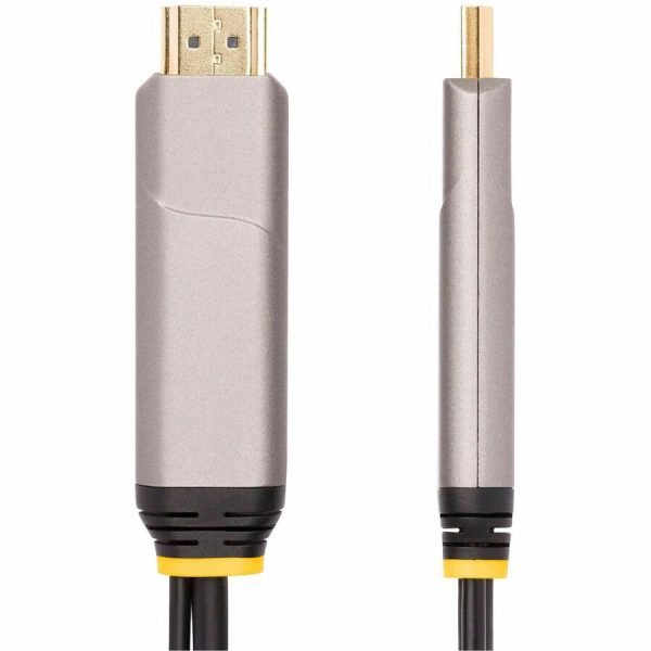 StarTech.com 30ft (9.15m) USB-C to HDMI 2.0 Active Optical Cable (AOC), 4K 60Hz, USB Type-C to HDMI Adapter Cable, CL3 Rated - Image 3