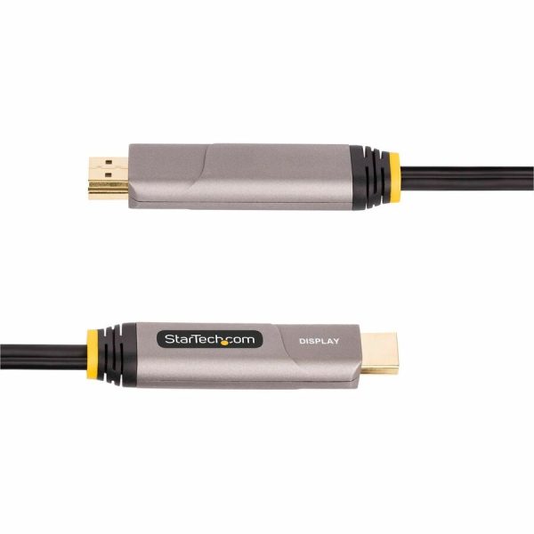 StarTech.com 30ft (9.15m) USB-C to HDMI 2.0 Active Optical Cable (AOC), 4K 60Hz, USB Type-C to HDMI Adapter Cable, CL3 Rated - Image 5