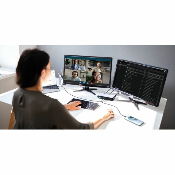 Belkin Thunderbolt 4 Laptop Docking Station - USB C Hub - USB C Docking Station for MacBook & Windows, 90W Power Delivery, Single 8K or Dual 4K Display, w/ Thunderbolt, HDMI, Ethernet, SD and Audio Ports - Image 3