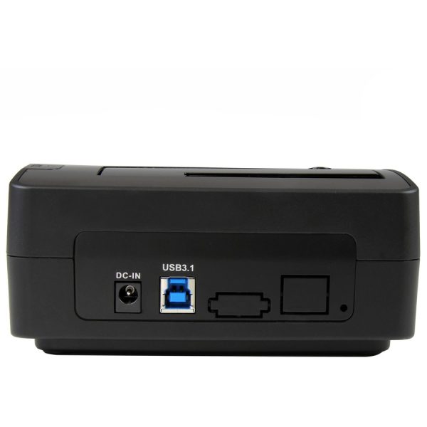 StarTech.com Single Bay USB 3.1 to SATA Hard Drive Docking Station, USB 3.1 (10 Gbps) Hard Drive Dock, External 2.5/3.5" SATA HDD/SSD Dock - Image 3