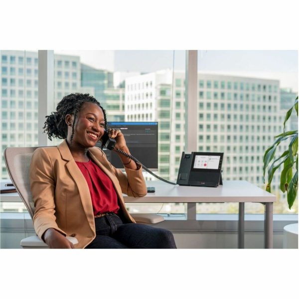 Poly CCX 600 IP Phone - Corded - Corded/Cordless - Wi-Fi, Bluetooth - Desktop - Black - Image 8