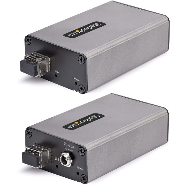 StarTech.com 2-Port USB 3.0 Extender over OM3 Multimode Fiber, LC/LC, 2x 5Gbps USB-A Hub, 350m (1150ft), Durable USB Fiber Optic Extender - Image 2