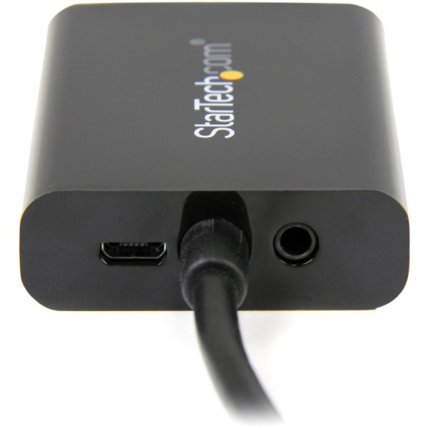 StarTech.com Micro HDMI�® to VGA Adapter Converter with Audio for Smartphones / Ultrabooks / Tablets - 1920x1080 - Image 5
