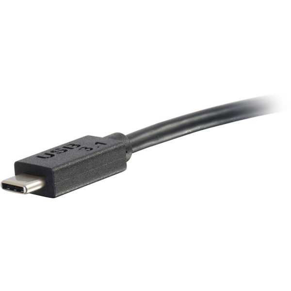 C2G USB C to DisplayPort Adapter - USB Type-C to DP - 4K 30Hz - Black - M/M - Image 2