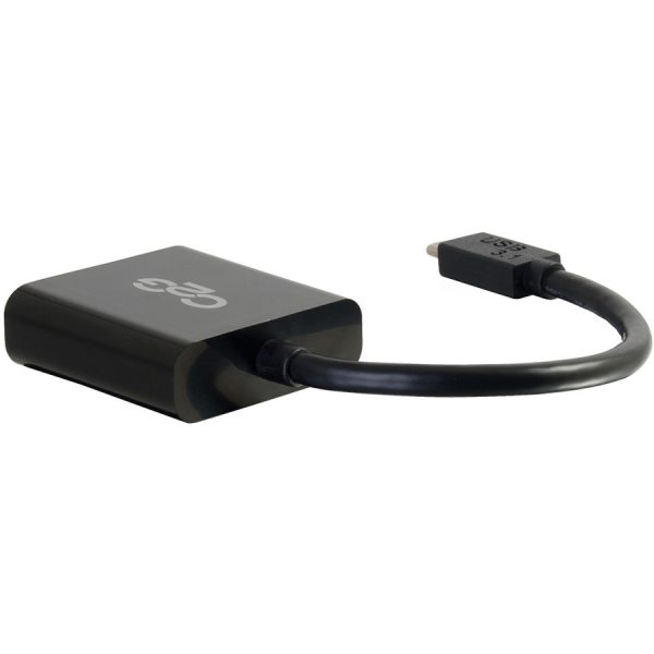 C2G USB C to DisplayPort Adapter - USB Type-C to DP - 4K 30Hz - Black - M/M - Image 3