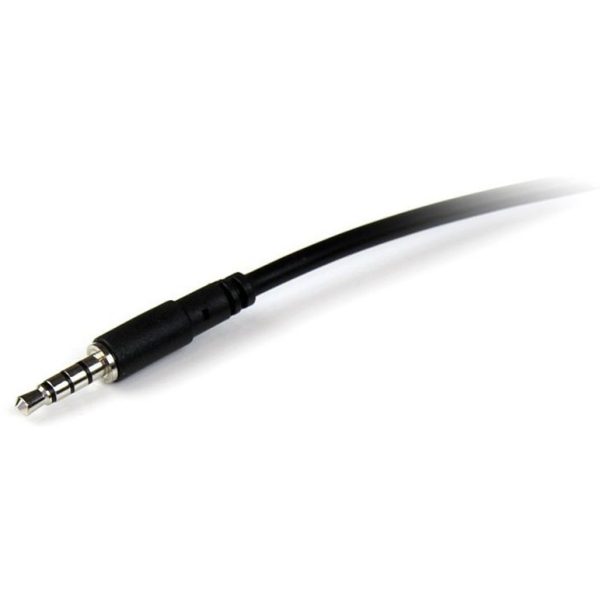 StarTech.com 2m 3.5mm 4 Position TRRS Headset Extension Cable - M/F - Image 2