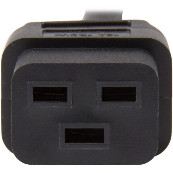 StarTech.com 3 ft Heavy Duty 14 AWG Computer Power Cord - C19 to C20 - Image 5