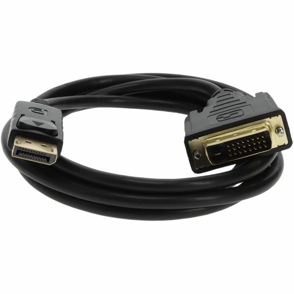 6ft DisplayPort 1.2 Male to DVI-D Dual Link (24+1 pin) Male Black Cable For Resolution Up to 2560x1600 (WQXGA) - Image 8