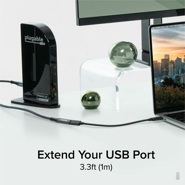 Plugable USB C Extension Cable 3.3 Ft, Digital Power Meter Tester for Monitoring USB-C Connections - Image 4