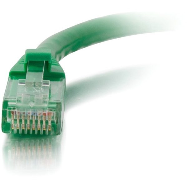 C2G 1ft Cat6 Ethernet Cable - Snagless Unshielded (UTP) - Green - Image 3