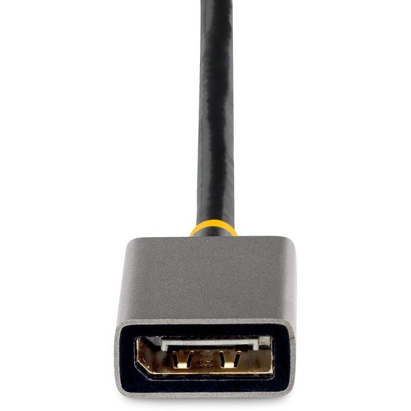StarTech.com 1ft (30cm) HDMI to DisplayPort Adapter, 4K 60Hz HDR HDMI Source to DP Monitor, USB Bus Powered, HDMI 2.0 to DisplayPort 1.2 - Image 4