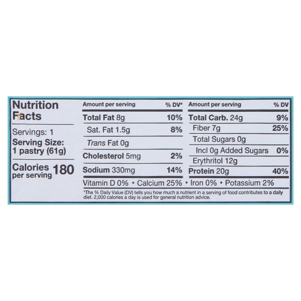 Legendary Foods - Tstr Pastry Cinnamon Brown Sugar - Case of 10-2.2 O - Image 2
