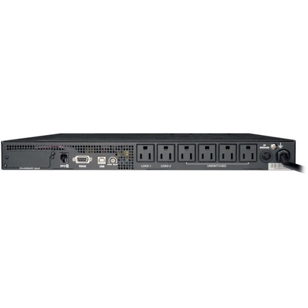 Eaton Tripp Lite Series SmartPro 120V 750VA 600W Line-Interactive Sine Wave UPS, 1U Rack/Vertical, Network Management Card Options, USB, DB9 Serial - Image 3