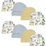 Boys Baby Caps (pack Of 8) Nc_0287