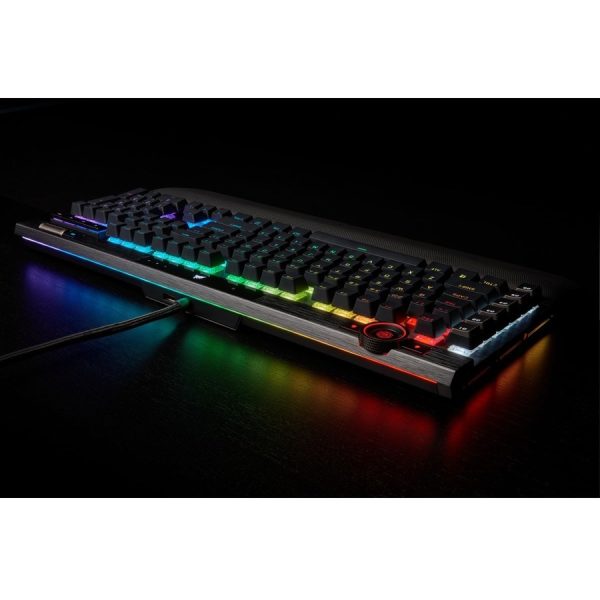 Corsair K100 RGB Mechanical Gaming Keyboard - CHERRY MX Speed - Black - Image 7