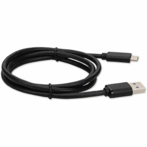 AddOn 5-Pack of 1m USB 3.1 (C) Male to USB 3.0 (A) Male Black Cables - Image 6