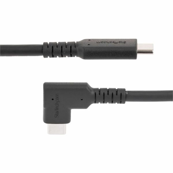 StarTech.com 3ft (1m) Rugged Right Angle USB-C Cable, USB 10 Gbps, USB C to C Data Transfer Cable, 100W PD, 4K 60Hz, 90 Degree USB-C Cable - Image 4