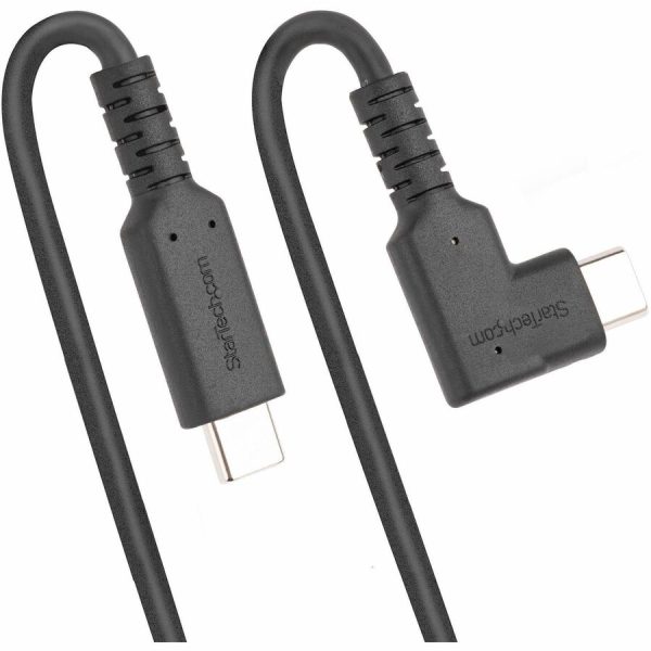 StarTech.com 3ft (1m) Rugged Right Angle USB-C Cable, USB 10 Gbps, USB C to C Data Transfer Cable, 100W PD, 4K 60Hz, 90 Degree USB-C Cable - Image 6