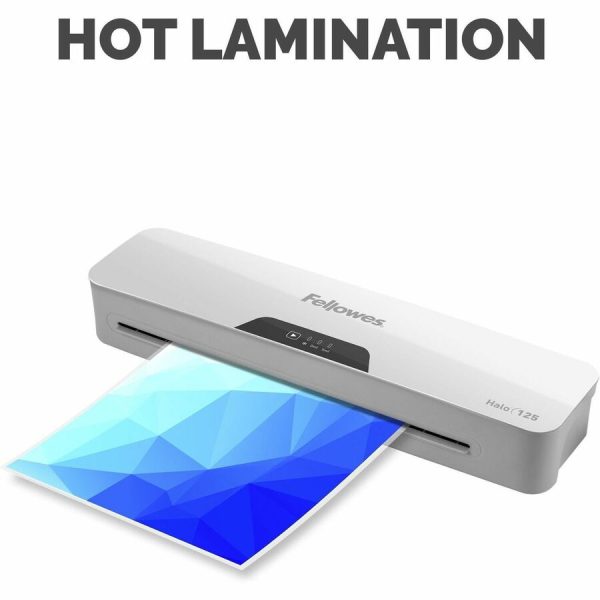 Fellowes Halo™ 125 Thermal Laminator for Home, School or Office with 25 Pouch Starter Kit, Easy to Use, 1 Minute Warm-Up, Jam Free - Image 7