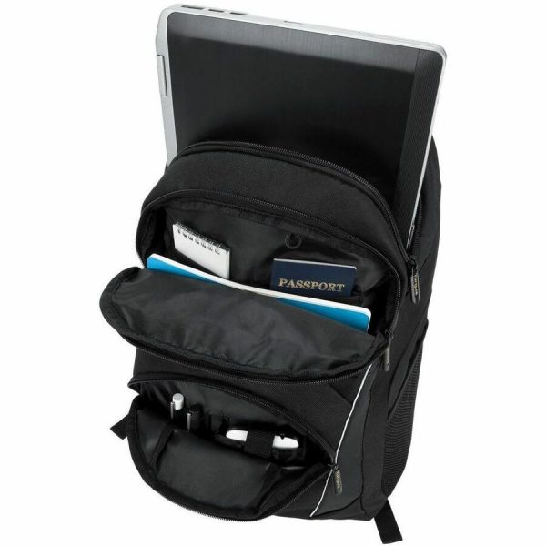 Targus Motor TSB194US Carrying Case (Backpack) for 16" Notebook - Black, Yellow - Image 6