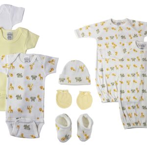 Unisex Newborn Baby 8 Pc  Sets Nc_0684