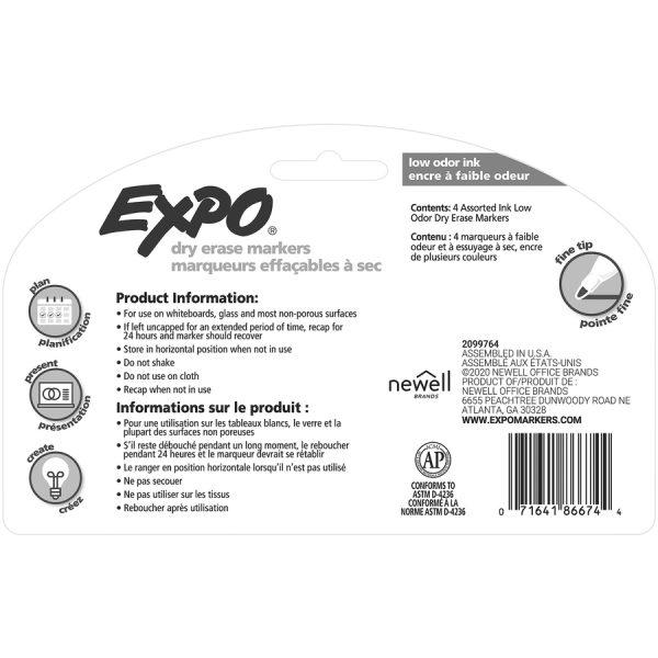 Expo Low-Odor Dry-erase Markers - Image 7