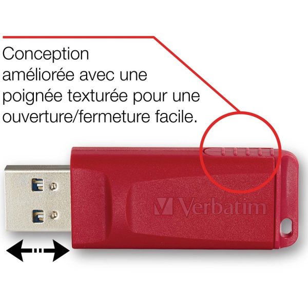 128GB Store 'n' Go® USB Flash Drive - Red - Image 5