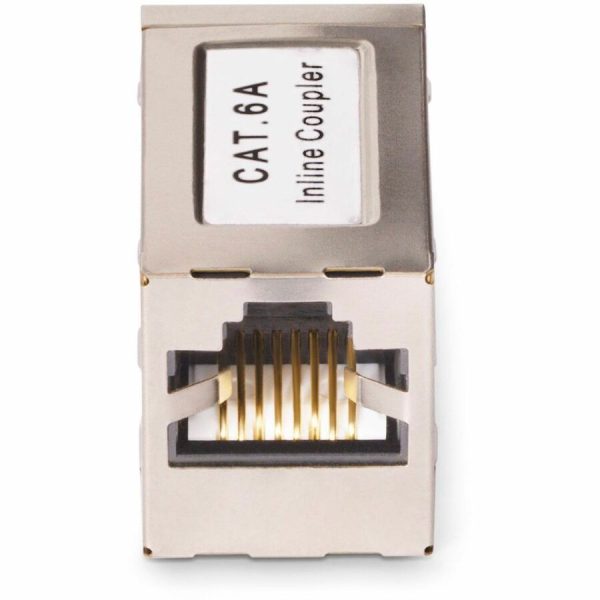 StarTech.com Shielded RJ45 Coupler, Inline Cat6a Coupler, Female to Female (F/F) T568B Pinout, Shielded Ethernet Cable Extension - Image 3