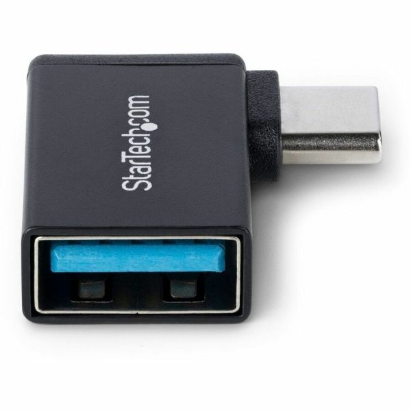 StarTech.com Right Angled USB-C to USB-A Adapter, USB 5Gbps, Compact USB-C Male to USB-A Female Adapter, Durable Metal Housing, M/F - Image 4