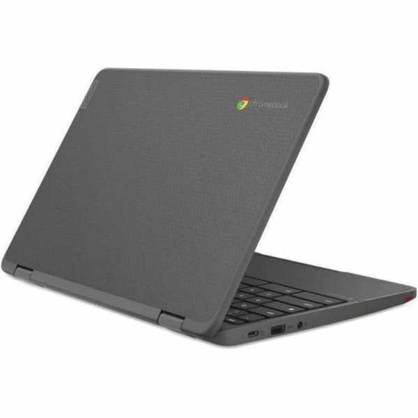 Lenovo 300e Yoga Chromebook Gen 4 82W2000AUS 11.6" Touchscreen Convertible 2 in 1 Chromebook - HD - Octa-core (ARM Cortex A76 + Cortex A55) - 4 GB - 32 GB Flash Memory - English Keyboard - Graphite Gray - Image 4
