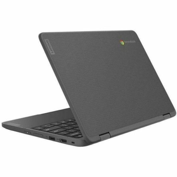 Lenovo 300e Yoga Chromebook Gen 4 82W2000AUS 11.6" Touchscreen Convertible 2 in 1 Chromebook - HD - Octa-core (ARM Cortex A76 + Cortex A55) - 4 GB - 32 GB Flash Memory - English Keyboard - Graphite Gray - Image 9