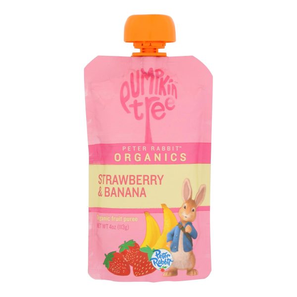 Peter Rabbit Organics Fruit Snacks - Strawberry and Banana - Case of 10 - 4 oz. - Image 2