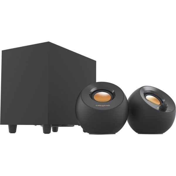 Creative Pebble Plus 2.1 Speaker System - 8 W RMS - Black - Image 2