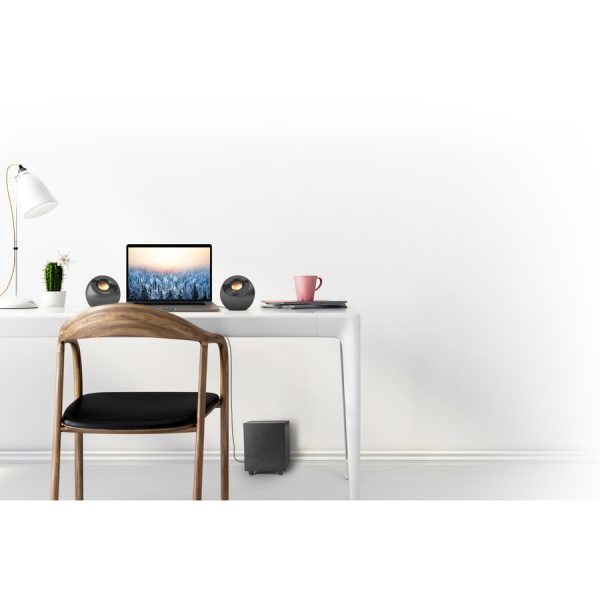 Creative Pebble Plus 2.1 Speaker System - 8 W RMS - Black - Image 9