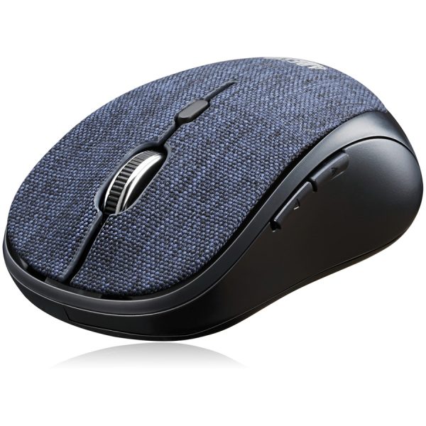 Adesso iMouse S80L - Wireless Fabric Optical Mini Mouse (Blue) - Image 7