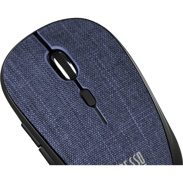 Adesso iMouse S80L - Wireless Fabric Optical Mini Mouse (Blue) - Image 9