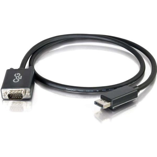 C2G 10ft DisplayPort to VGA Adapter Cable - M/M - Image 2