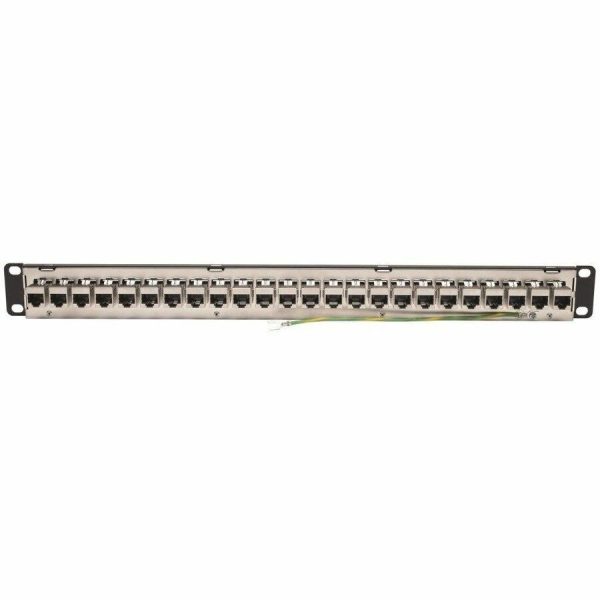 Eaton Tripp Lite Series 24-Port 1U Rack-Mount STP Shielded Cat6a Feedthrough Patch Panel, RJ45 Ethernet, TAA - Image 2
