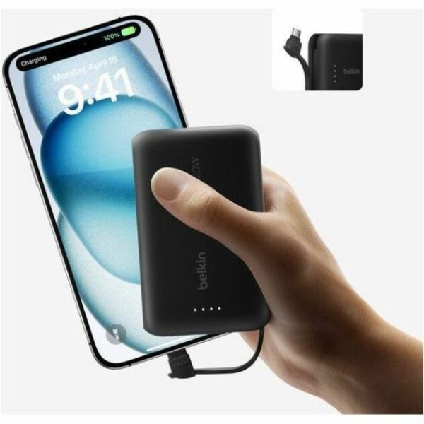 Belkin BoostCharge Power Bank 10K With Integrated Cable - Image 10