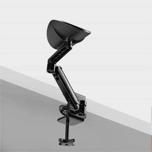 StarTech.com Adjustable Arm Rest for Office Desk, Ergonomic Arm/Elbow Support, 360-Degree Rotation, Clamp-On/No Drill Installation - Image 5