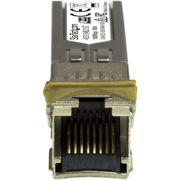 StarTech.com HPE 453154-B21 Compatible SFP Module - 1000BASE-T - 1GE Gigabit Ethernet SFP SFP to RJ45 Cat6/Cat5e - 100m - Image 2